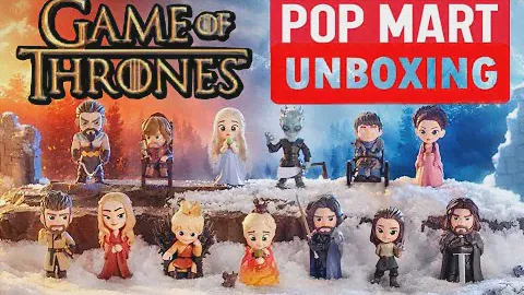 POP MART GAME OF THRONES COMPLETE SET UNBOX แกะกล่องป๊อปมาร์ท เกมออฟโธรนส์ยกบอกซ์ #popmart #funkopop