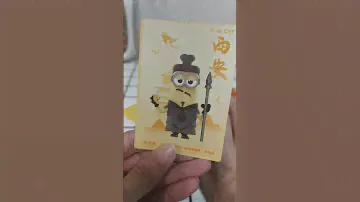 Unbox minions popmart -kevin #blindbox #popmartblindbox #minions #popmart