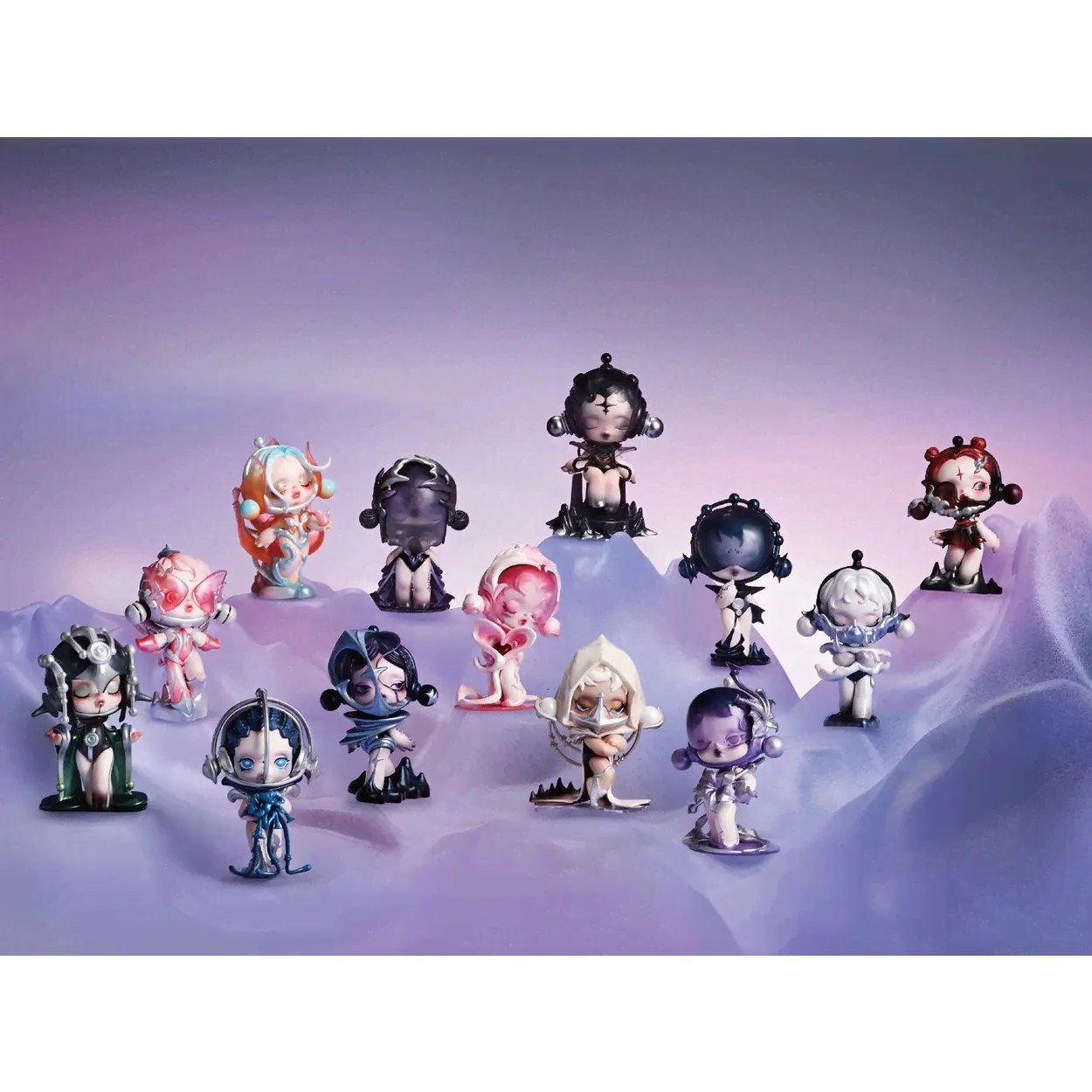 Фигурка Pop Mart Skullpanda The Sound Series, в ассортименте