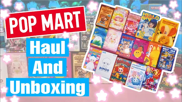 16 POPMART BLIND BOXES! *♡* DIMOO PUCKY MOLLY HACIPUPU AZURA AND MORE!