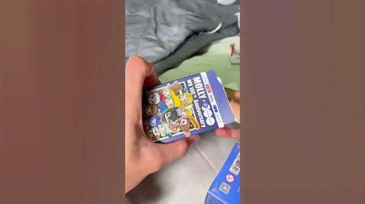 Limited Edition Delight: ASMR Unboxing of Molly WB x 100 Exclusive POP-Mart 🔥❗️ #asmr #unboxing