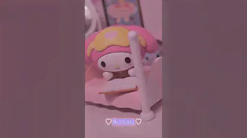 POP MART x Sanrio Sweet Besties Unboxing 🌙 #sanrio #popmart #toy #blindbox #mymelody #kawaii #cute