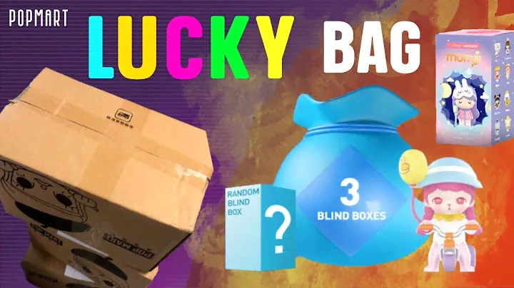 Revealing what's inside of Blind Box Lucky Bags (PopMart)