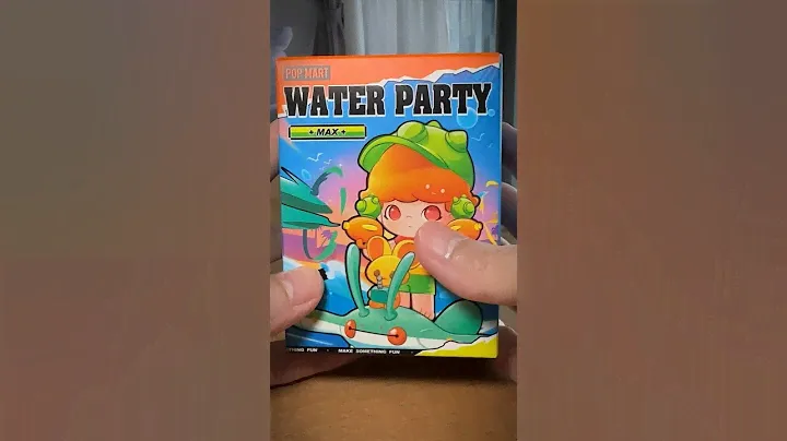 Pop Mart Water Party 💦 MAX ViViCat #unboxing #popmartglobal #blindbox #popmart #潮玩 #盲盒开箱 #popmartsg