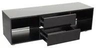 Тумба под телевизор Mart LGS 1500, ШхГхВ: 150х45х48.7 см, цвет: черный