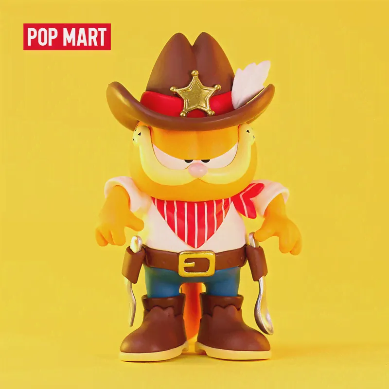 POP MART Garfield Day Dream Series загадочная коробка коллекционные милые фигурки героев подарок на день рождения детская игрушка
