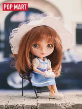 POP MART MOLLY & BLYTHE Французская Подвижная Кукла Маленькая Ткань BJD Комплект Платье Игрушка Каваи Фигурка Игрушки Коллекция Модель Таинственная Коробка