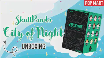 Pop Mart SkullPanda: City of Night Series Blind Box Figures Opening | Voyage Unboxed