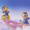POP MART MEGA SPACE Молли 1000% Дональд Дак и Дейзи ограниченный выпуск