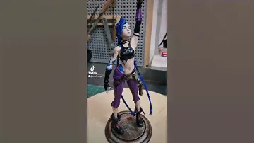 Jinx Arcane 3d printed figure