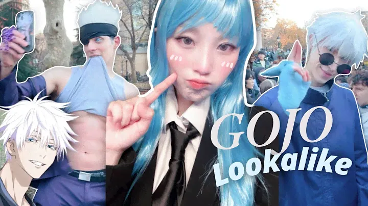 GOJO Lookalike Contest in NYC?! || Jujutsu Kaisen merch shopping, crane games, and Pop Mart