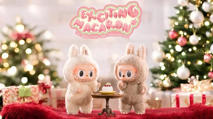 BLIND BOX UNBOXING: POP MART'S The Monsters Exciting Macarons Labubu Plush Vinyl Pendants Bag Charms
