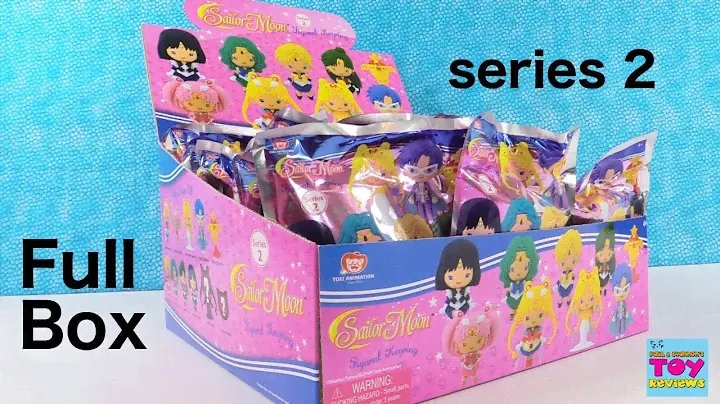 Sailor Moon Series 2 Figural Keyrings Full Set Unboxing Review | PSToyReviews