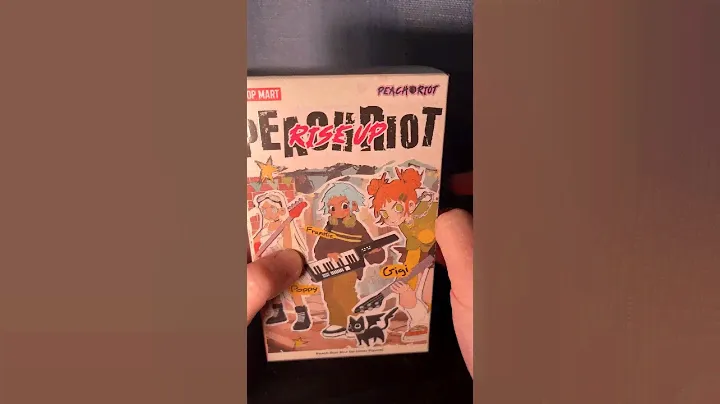 UNBOXING PEACH RIOT RISE UP series ​@POPMARTOFFICIAL blind box #popmart #unboxing