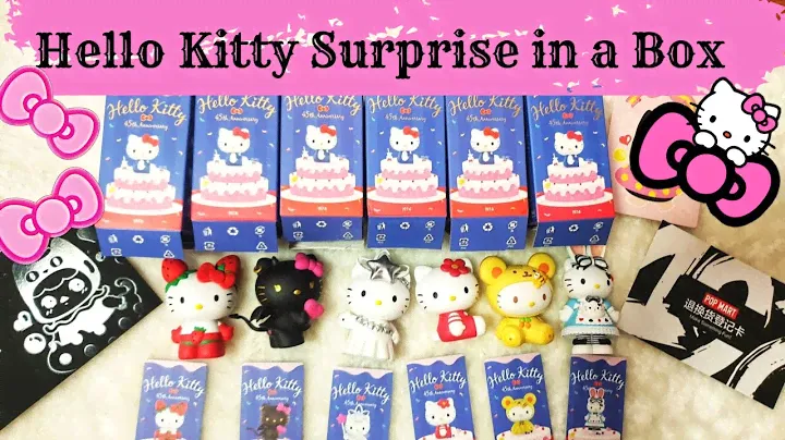 Unboxing POP MART Hello Kitty 45TH Anniv Series | Blind Box Collectibles