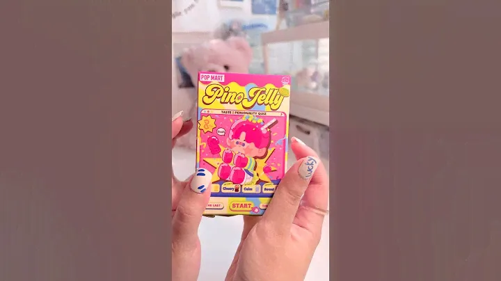 Blind box POP MART Unboxing 🩵Pino Jelly🩵 #popmart #figure #kawaii #deskdecor #blindbox