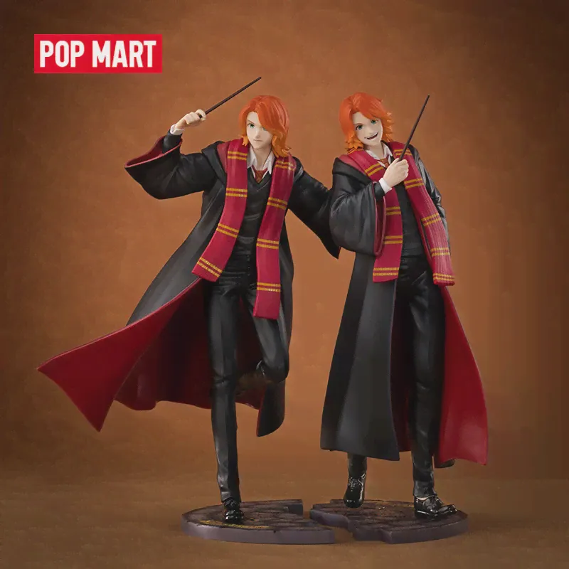 POP MART Гарри Поттер: Династия волшебников Фред Уизли и Джордж Уизли Фигурка POPMART Коллекционная Статуэтка