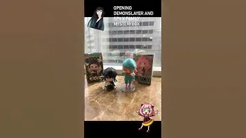 Opening Demonslayer and Spy X Family mystery box / Pop Mart, Wan Lin Mall / Beijing, China 🇨🇳