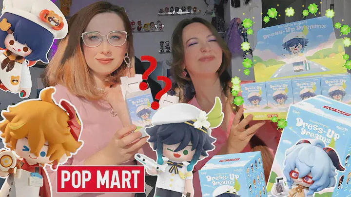 GENSHIN IMPACT БЛАЙНД БОКСЫ ПОП МАРТ РАСПАКОВКА 📦 DRESS-UP DREAMS POP MART BLIND BOX UNBOXING
