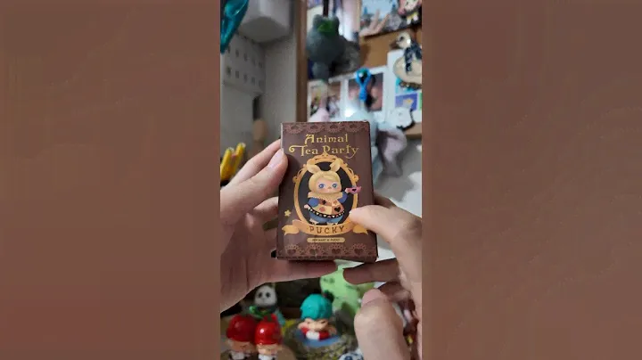 got the one i wanted 🥰 #popmart #blindbox #unboxing #pucky