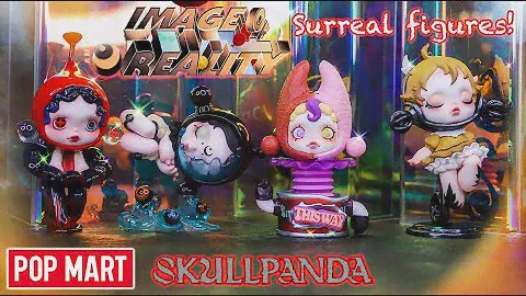 Pop Mart: Skullpanda "Image of Reality" Series FULL CASE UNBOXING! ~Mysterious & Beautiful Figures~
