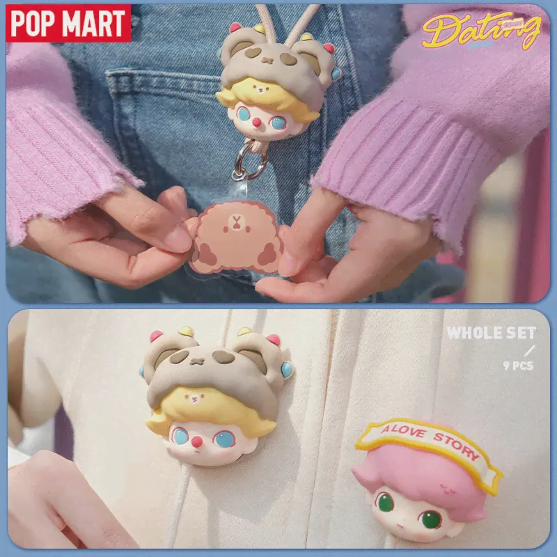 POP MART Dimoo свидание серия-Lanyard глухая коробка 1PC9PCS POPMART загадочная коробка (art.: 3920c78d65b41)