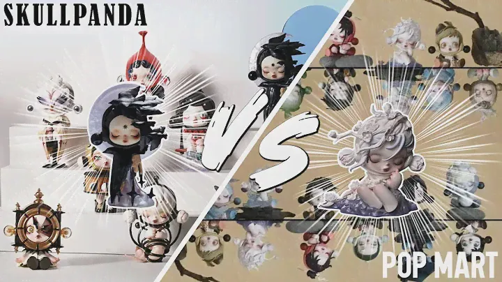 Skullpanda VS Popmart | Blind Box Battle (Image of Reality & The Ink Plum Blossom)