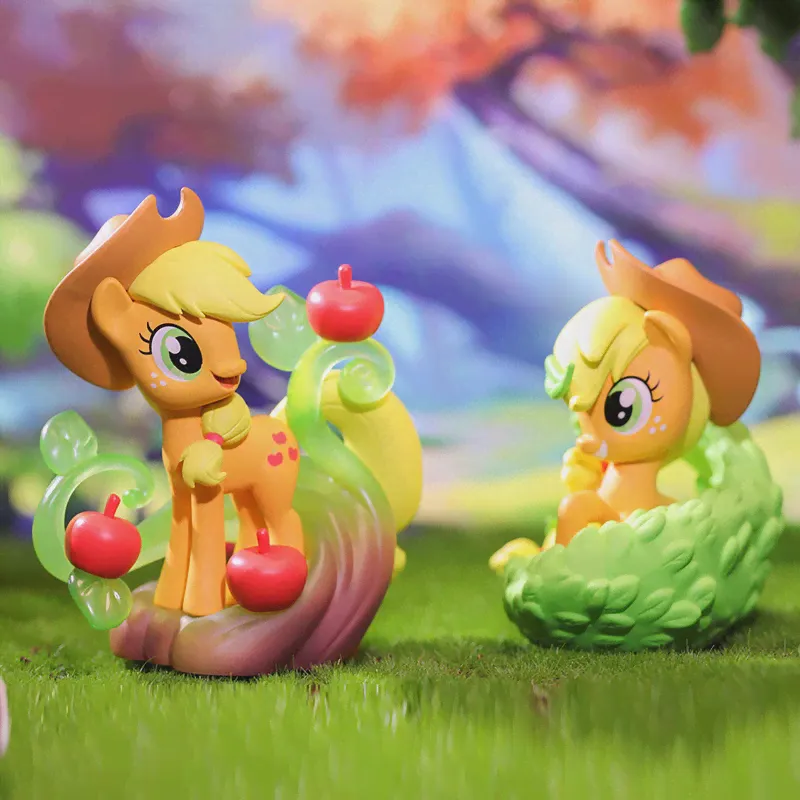 POP MART Вся коробка My Little Pony естественная серия фотоигрушка Caja Ciega девушка фигурки кавайная модель подарок на день рождения загадочная коробка (art.: 3920be0bc070a)-4