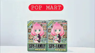 POP MART SPY×FAMILY ANYA'S DAILY LIFE Series Figures UNBOXING