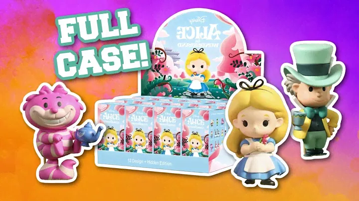 Распаковка слепой коробки Pop Mart «Алиса в стране чудес» 🫖😸🎩 ПОЛНЫЙ КЕЙС!