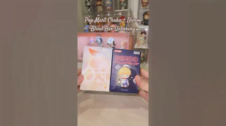 POP MART DIMOO NO ONES GONNA SLEEP TONIGHT + CHAKA SERIES UNBOXING #popmart #dimoo #chaka #blindbox