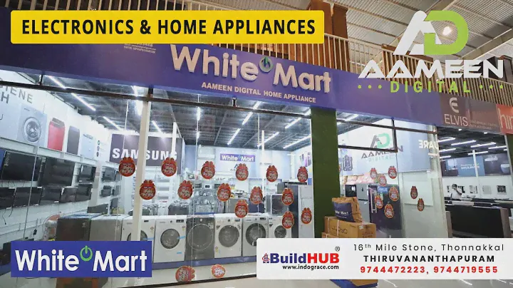 AAMEEN DIGITAL IN BUILDHUB | WHITE MART | TRIVANDRUM | AAMEEN DIGITAL | #KIDILAMFIROZ #VAIGA