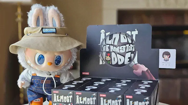 🕵‍♂️ Pop Mart The Monsters: Almost Hidden, blind box case!