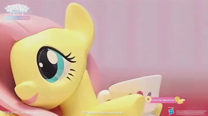 POP MART My Little Pony Leisure Afternoon Series Mystery Box 1PC/12PCS Blind Box Hasbro