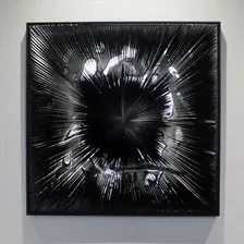 Mart Gallery Настенное панно "Иллюзия", 90х90 см, черный