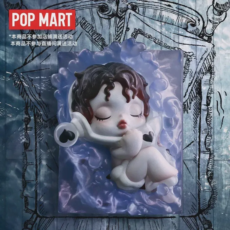 Skullpanda Обычная Серия Wonderland Wonderland blind box Оригинальные Фигурки аниме Popmart, Подарок Девушке На День Рождения, Милая Коллекция Игрушек-0