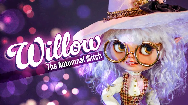 A Flying Autumnal Witch? Yes, please! | Custom Blythe Art Doll