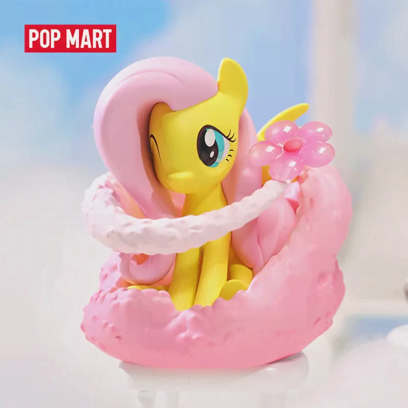POP MART Вся коробка My Little Pony естественная серия фотоигрушка Caja Ciega девушка фигурки кавайная модель подарок на день рождения загадочная коробка (art.: 3920be0bc070a)-0