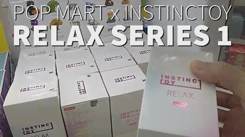 Распаковка - Слепая коробка Pop Mart x Instinctoy Relax Series