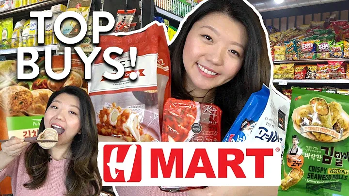 H-MART FOOD HAUL! Лучшие продукты в КОРЕЙСКОМ СУПЕРМАРКЕТЕ, которые стоит купить в 2022 году