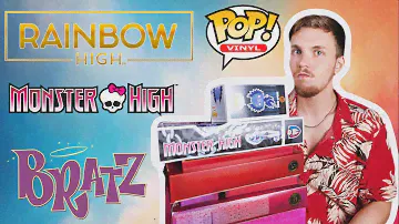 СПУСТИЛ ВСЕ ДЕНЬГИ НА КУКОЛ??? 😱😱😱 Unboxing #3: Rainbow High, Bratz, Monster High, Blythe ICY