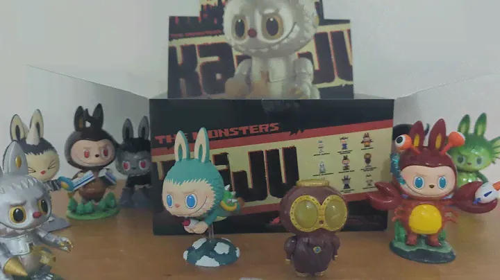 Unboxing Complete Set of Pop Mart Labubu The Monsters Kaiju - ASMR/泡泡玛特