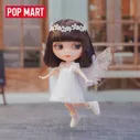 POP MART Blythe × LACELLE Angel Клубничное платье Подвижная кукла BJD игрушка Kawaii Фигурка Игрушки Коллекционная модель Mystery Box