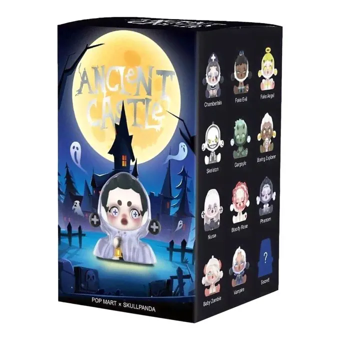 Фигурка Pop Mart Skullpanda Blindbox Ancient Castle пластик 7,97 см в ассортименте (дизайн по наличию)