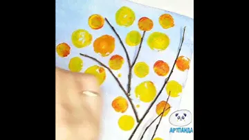 Осень🍂🍁Осенняя поделка.|Аппликация|.Поделки своими руками.|поделки в садик|