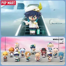 12 шт Коллекционная фигурка Слепая коробка /POP MART Genshin Impact Dress-Up Dreams Themed Chibi Series