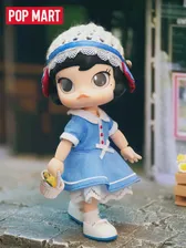 POP MART MOLLY & BLYTHE Французская Подвижная кукла, Маленький тканевый комплект BJD, Платье, игрушка, Кавайная фигурка, Коллекция игрушек, Модель Mystery Box