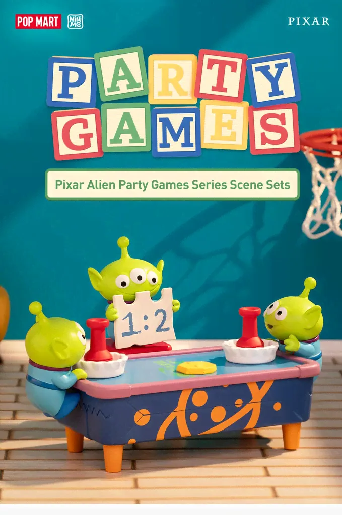 Pixar Alien Party Games Scene Blind Box Series by POP MART