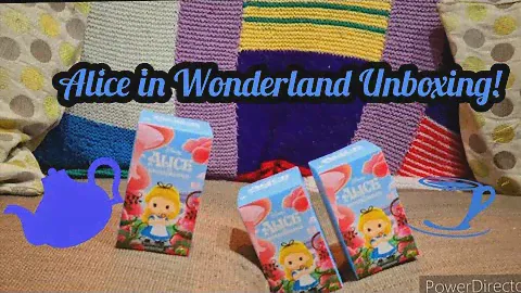 Alice in Wonderland Popmart figures unboxing and review