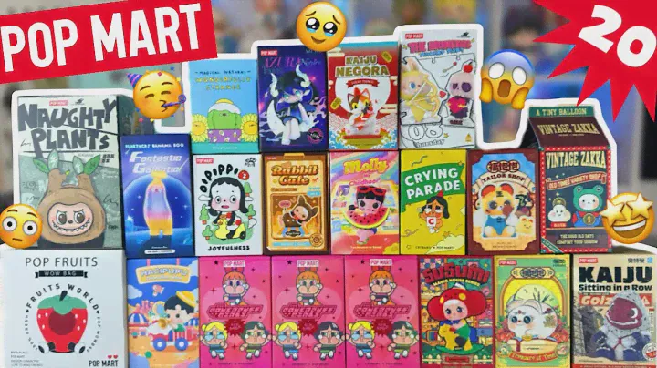 BIGGEST POP MART UNBOXING + POP MART STORE VLOG *♡* PUCKY, BANANA BOO, HACIPUPU, AND MORE!!